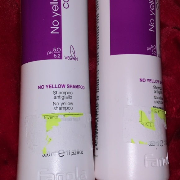 Fanola Toning No Yellow Shampoo Set of 2 - Picture 2 of 2